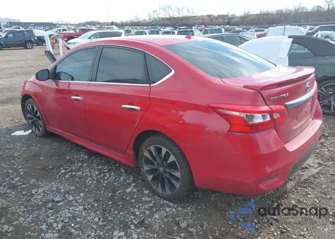 2019 Nissan Sentra Sr z USA, uszkodzony, nr VIN 3N1AB7AP9KY318939